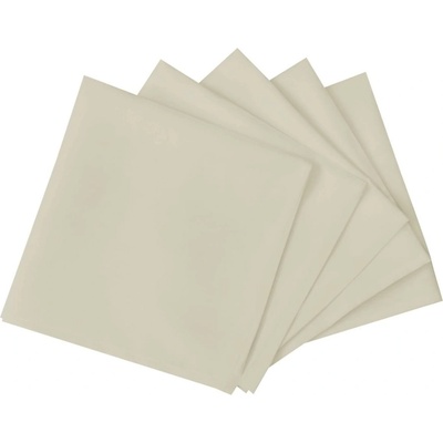 vidaXL Jídelní ubrousky 100ks krémové 50x50cm