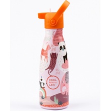 Cool Bottles Dětská nerezová termolahev Kids Panda Gang třívrstvá 3D 260 ml