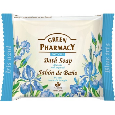 Green Pharmacy Blue Iris s arganovým olejom toaletne mydlo 100 g