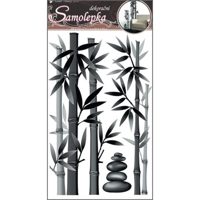 Anděl 10015 samolepící dekorace bambus šedý 60x32cm