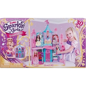 Alltoys Zámek Sparkle Girlz s panenkou