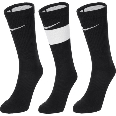 Nike Y NK ELITE CREW 3PR čierna biela