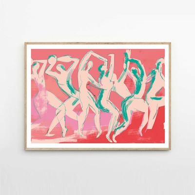 Moikka Plagát Dancing by By Garmi 70x100 cm