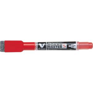 Pilot Пилот v Дъска Мастър Малък ef червен с гумичка и магнит (wbme-vs-ef-bg-r)