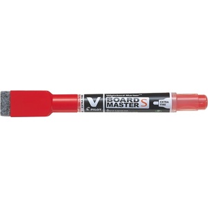 Pilot Пилот v Дъска Мастър Малък ef червен с гумичка и магнит (wbme-vs-ef-bg-r)