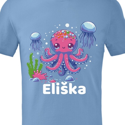 Triko s chobotnicí dětské