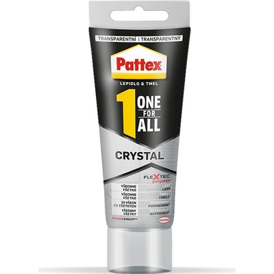 PATTEX One For All Crystal 80ml transparentní
