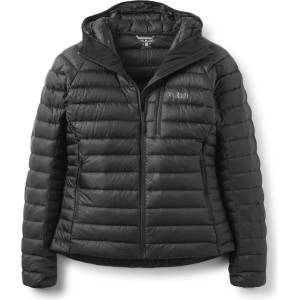 Rab Дамско пухено яке Rab Women's Microlight Alpine Hoody Down jacket - Black - размер 44 (EU) (104-6841-0115)
