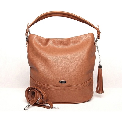 David Jones dámská kabelka na rameno i crossbody CM6089 hnědá