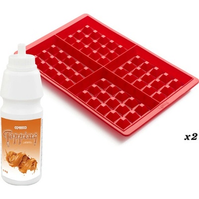 Lékué Silikónová forma na ľad Heart Ice Cubes