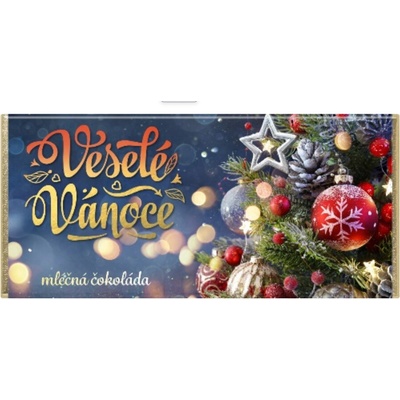 CHOCO POLA Veselé Vánoce mléčná 100 g