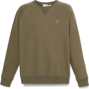 Timberland Мъжки пуловер Timberland Exeter River Loopback Crew Neck Sweatshirt Jumper - Leaf Green / Cassel Earth - размер XXL (017-3885-0315)