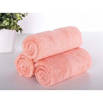 Xpose froté VERONA 3 ks lososový 30 x 50 cm