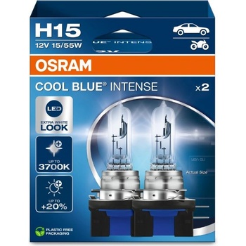 OSRAM H15 12V 55/15W PGJ23t-1 Cool Blue Intense NextGeneration 3700K BOX (2837)