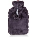 CALME Láhev zahřívací termofor PLUSH 2 l, černá