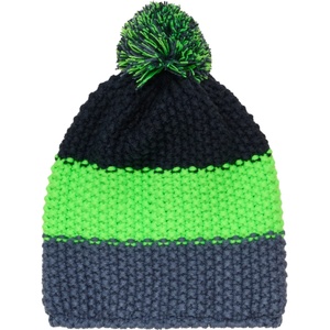 Color Kids Детска зимна шапка (beanie) Color kids Kid's Hat Colorblock Beanie - Green Gecko - размер 50 cm (904-2407-0211)