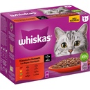 Krmivo pro kočky Whiskas 1+ Adult klasický výběr v omáčce 12 x 85 g