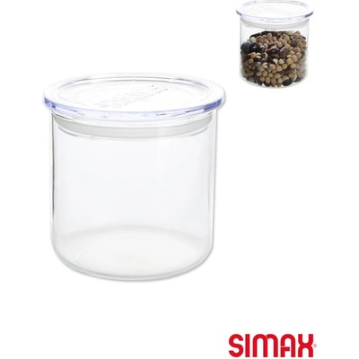 Simax Skleněná dóza s těsnícím víčkem 500 ml