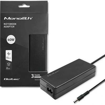 Síťový adaptér pro notebook 40 w 12 v 3.33 a s konektorem 5.5 × 2.1 mm + napájecí kabel