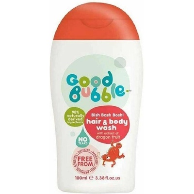 Good Bubble Dětská mycí emulze a šampón Dračí ovoce 100 ml