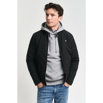 GANT QUILTED WINDCHEATER BLACK