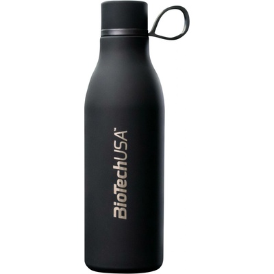 Fľaša BIOTECH Stainless steel bottle - čierna