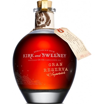 Kirk and Sweeney Gran Reserva Superior 40% 0,7 l (čistá fľaša)