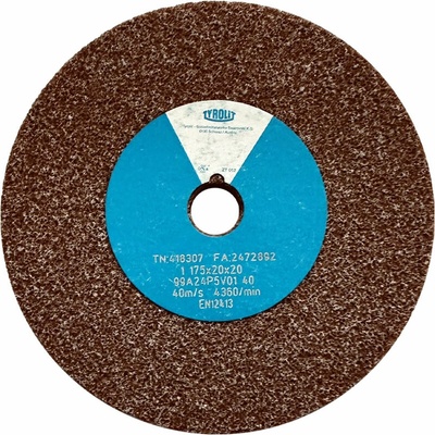 Tyrolit 99A24P5V40 Brúsny kotúč 175 x 20 x 20 mm 24 T418307