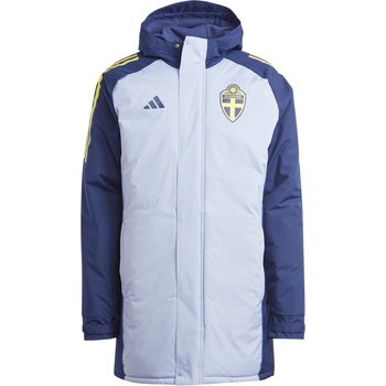 Image 1 of adidas Анорак Adidas Sweden Tiro 24 Club Parka Adults - Chalk Blue/Team