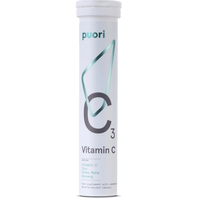 Puori Vitamín C3 20 šumivých tabliet