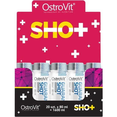 OstroVit Guarana Shot / with Ginseng [20 x 80 мл] Круша