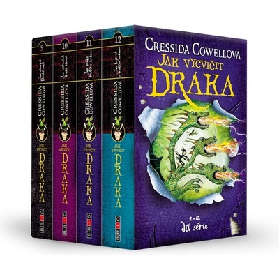 Jak vycvičit draka 9.-12. díl 4 knihy - Cressida Cowellová