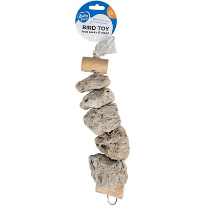 DUVO+ Přívěsek s lávovými kameny S 30 cm