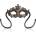 OhMama Masks Venetian Eyemask 230048 Copper