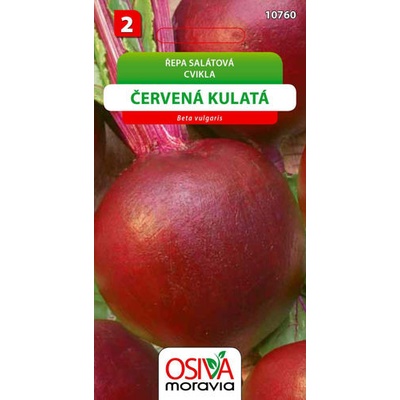 Řepa salátová Červená kulatá Osiva Moravia 4 g