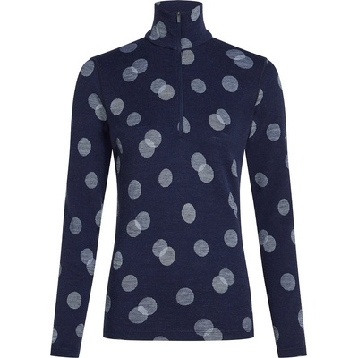 icebreaker W Mer 260 Vertex LS Half Z FallFl Размер: L / Цвят: тъмно син