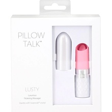 Pillow Talk Lusty Luxurious Flickering Massager Pink