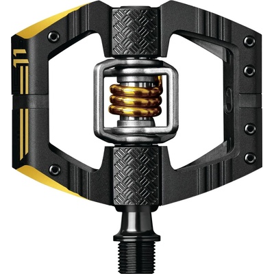 Crankbrothers Педали с автомат Crankbrothers Mallet Enduro 11 Platform pedals - Black / Gold - размер One Size (860-4505-0111)