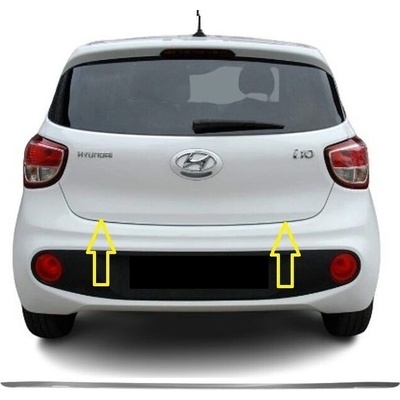 Nerez lišta spodná hranykufra Hyundai i10 2016-2019