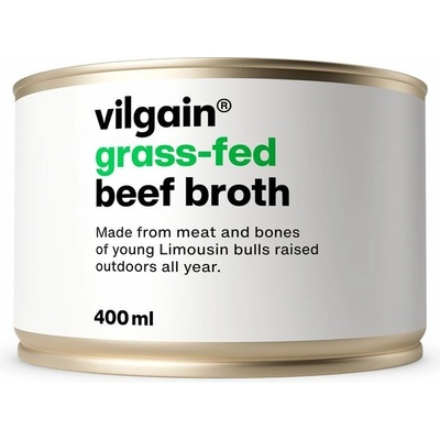 Vilgain Grass+Fed hovädzí vývar 400 ml
