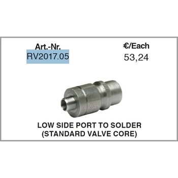 Image 1 of Errecom - Италия Сервизен клапан, lР, за заваряване, 5 бр. , errecom, rv2017.05
