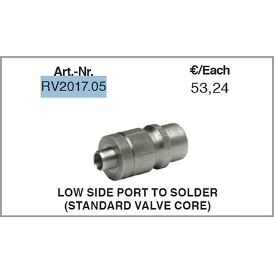 Errecom - Италия Сервизен клапан, lР, за заваряване, 5 бр. , errecom, rv2017.05