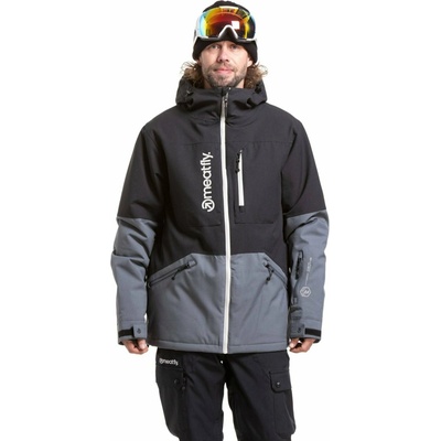 Meatfly мъжка SNB & SKI яка Helios Dark Grey / Black Meatfly | Cheren | МЪЖЕ | S