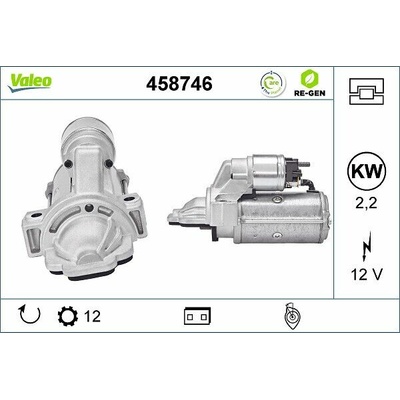 Startér VALEO 458746