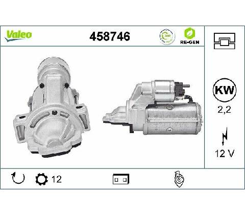Startér VALEO 458746