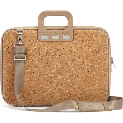 Bombata Чанта за лаптоп Bombata - Sughero, 15.6''-16'', бежова (E00875)