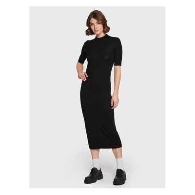 Calvin Klein Плетена рокля Extra Fine K20K205035 Черен Slim Fit (Extra Fine K20K205035)