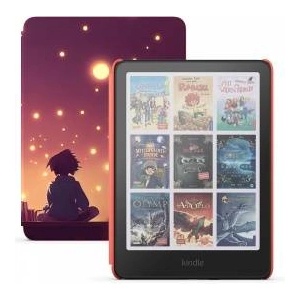 Amazon Kindle Colorsoft Kids (latest generation) - The first color Kindle for children, with case - 16 GB - Star Time - SA58CB - mallbg Четец за Е-книги