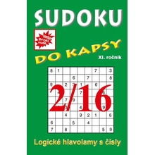Sudoku do kapsy 2/2016 zelená