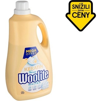 Woolite Keratin Therapy Whites tekutý prací přípravek 60 PD 3,6 l